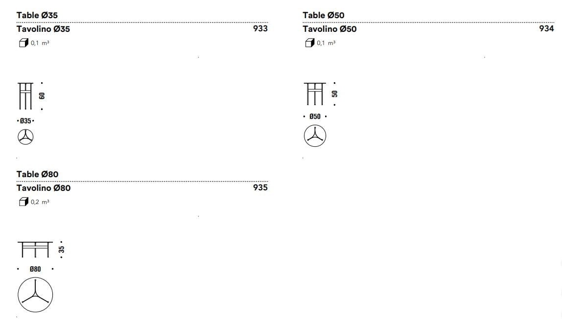 Круглый стол из стали и хрусталя MOROSO Yumi ARCH-00097730 - Вид №3