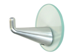 Вешалка для одежды из алюминия и стекла