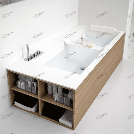 Ванна отдельно стоящая BIBLIO55B Antonio Lupi BIBLIO L=180 см Antoniolupi