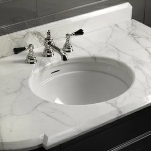 IBLROSEST Накладная раковина под столешницу  овальная Devon&Devon BASINS