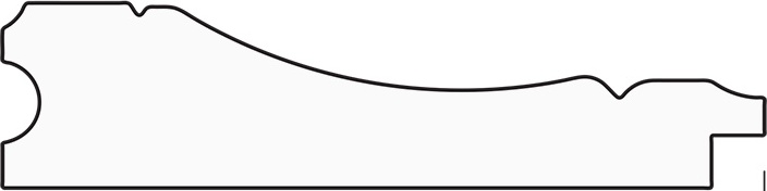 BY 3553 Зеркало с фацетом в багетной раме - вензель серебряный 101 mm EVOFORM Exclusive - Вид №4