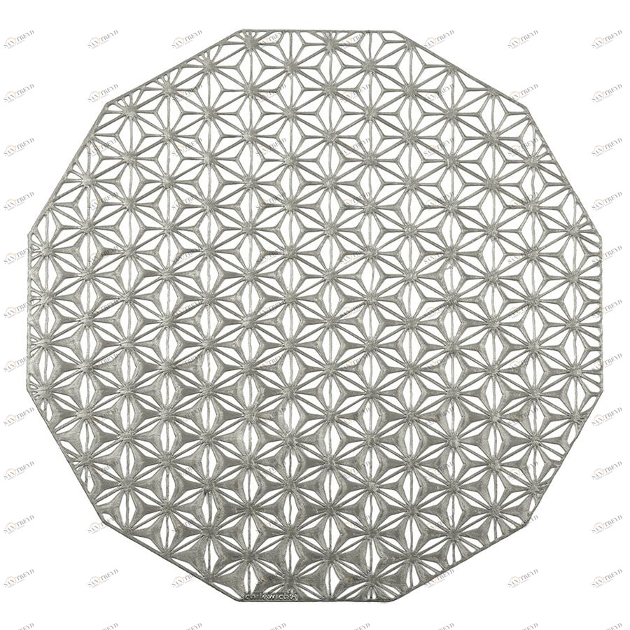 Салфетка виниловая Gunmetal, Ø36 см Chilewich C100488001