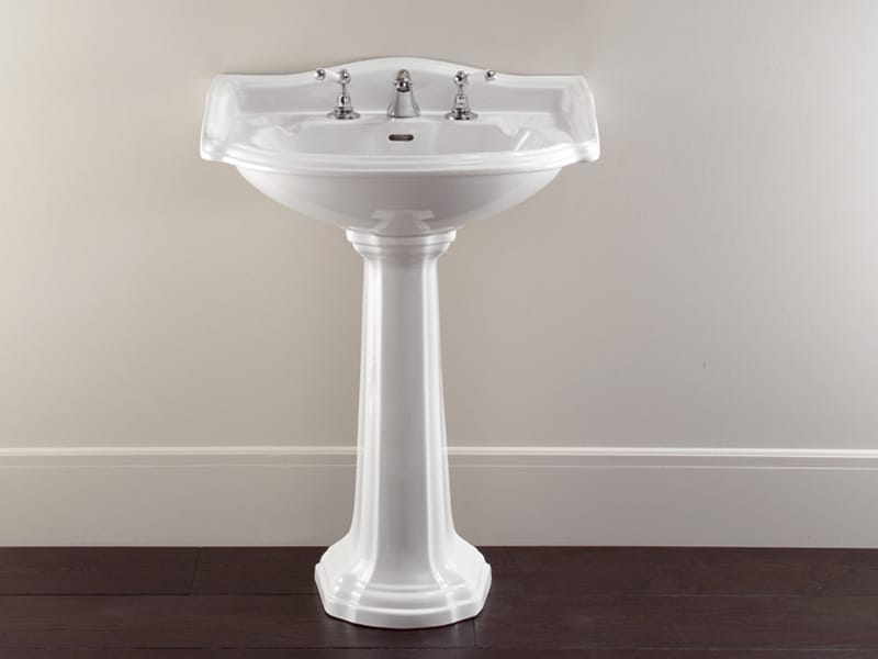 Раковина из керамических материалов на колонне Devon&Devon Оксфорд ARCH-00136740