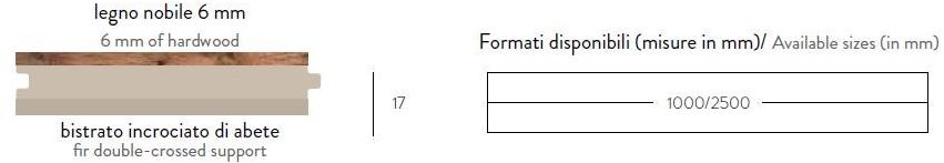 DELBASSO Parquet 3-х слойный дубовый паркет первая патина Bottega sun-id-1372215 - Вид №4