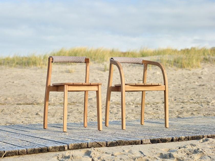 Wildspirit Садовый стул из дерева с подлокотниками Arch sun-id-1451068 - Вид №1