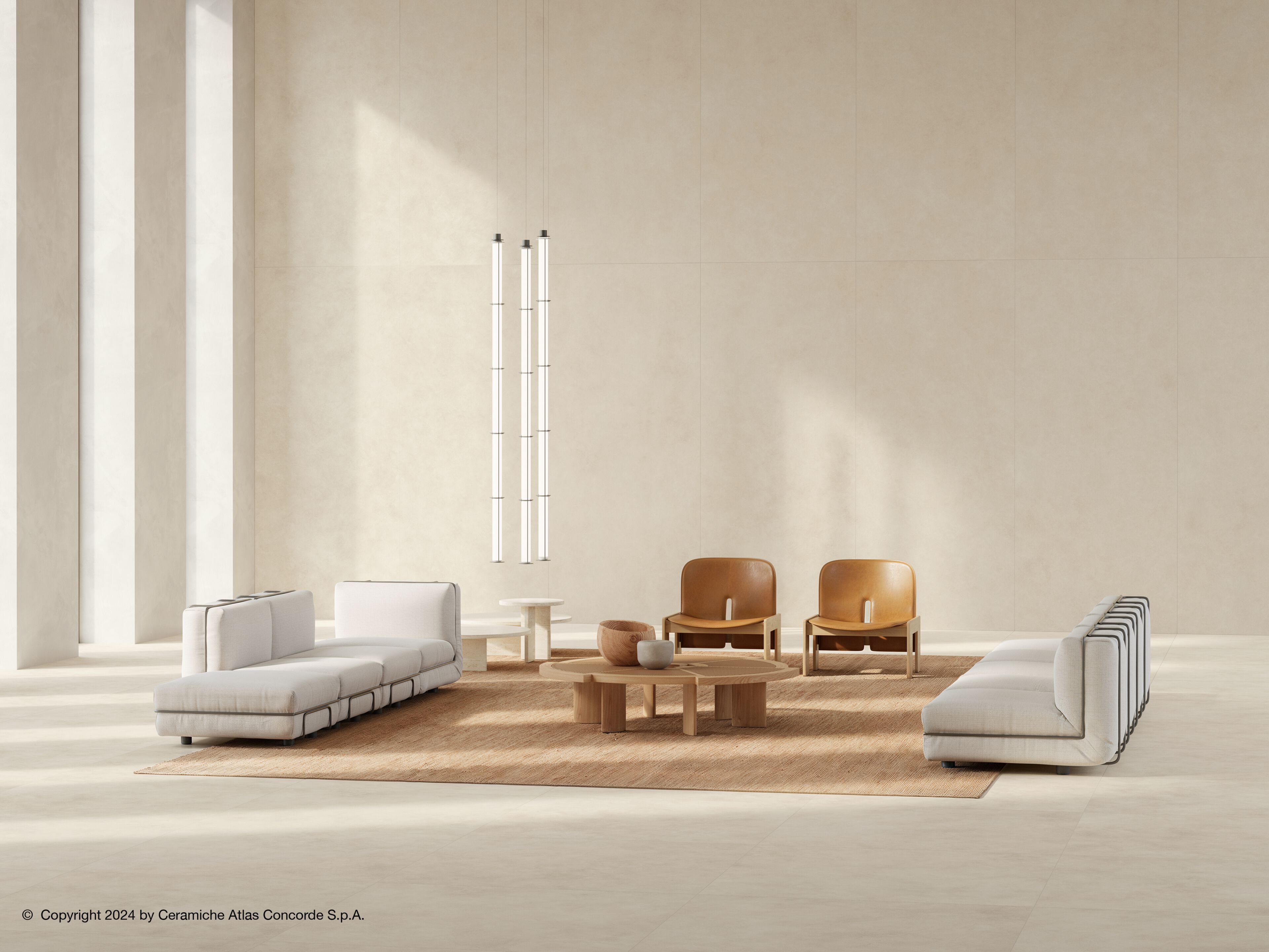 Пол / керамогранит с эффектом цемента Atlas Concorde Boost Expression ARCH-00072605 - Вид №33