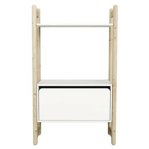 Гарнитур Midi В, 1 полка и 1 ящик-органайзер, лакированный