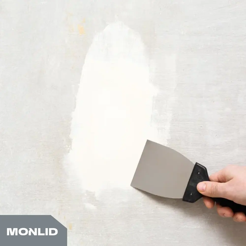 Универсальная шпатлевка акриловая MONLID 15 кг Шпатлевка выравнивающая для сух и влаж пом 15 кг STLM-2060583 - Вид №2