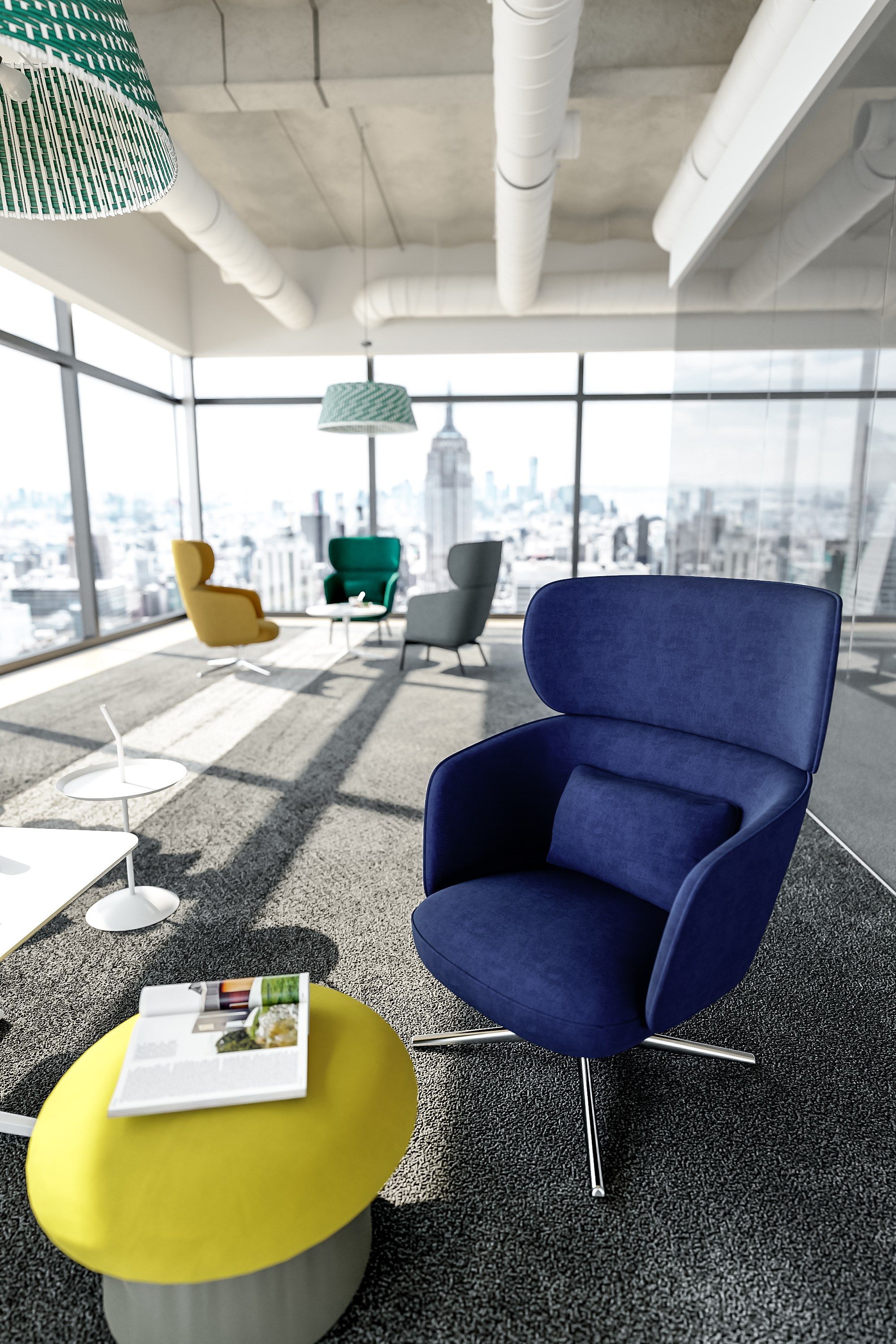 Тканевое кресло с подлокотниками Grado Design Beos ARCH-00077261 - Вид №17