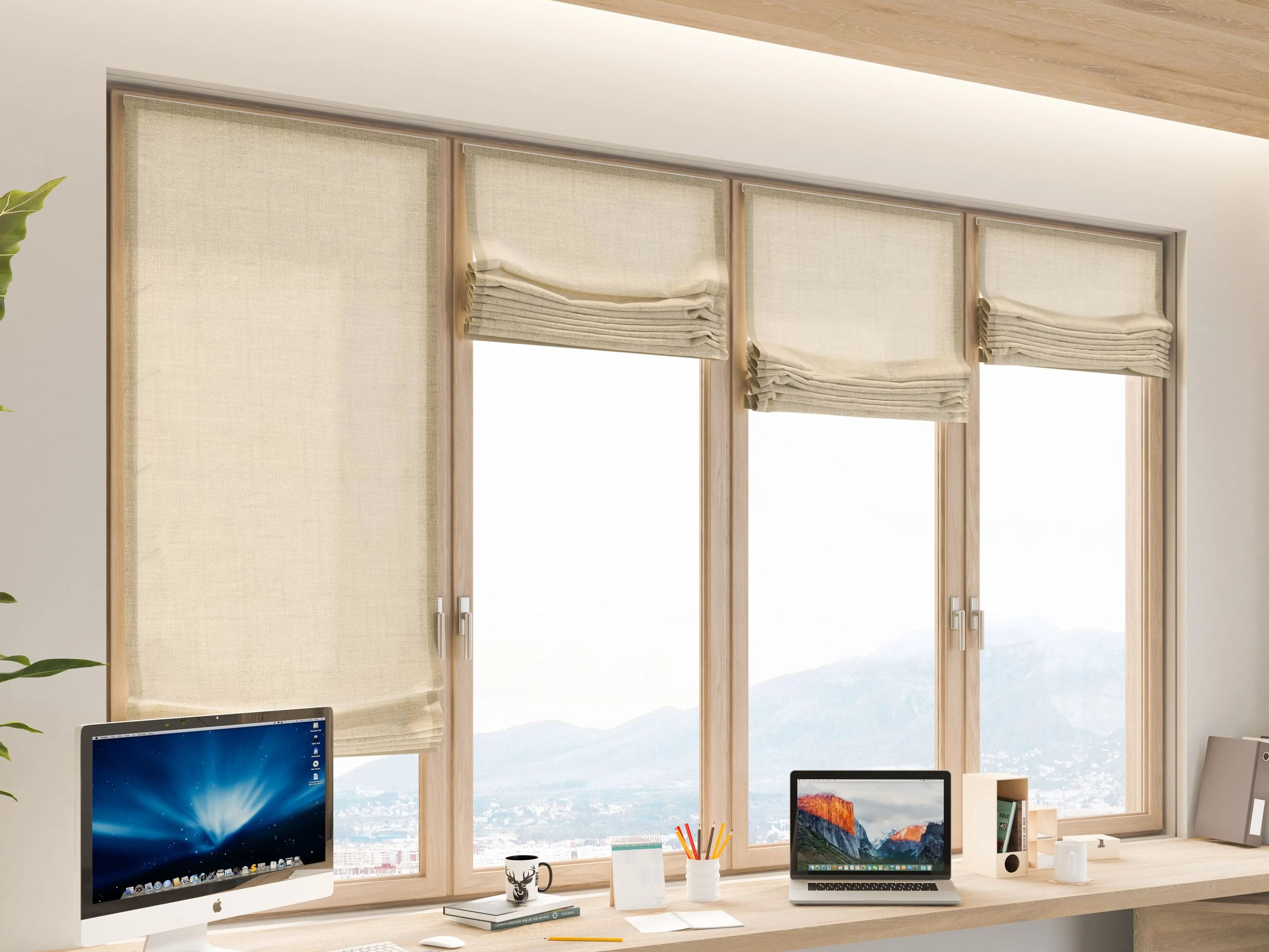 Алюминиевая направляющая для занавесок Mottura Basic ARCH-00022288