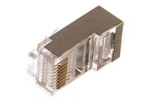15933299 Вилка RJ-45 8P8C PLUG5SP универсальная кат.5e экранирован контакты 30 мкр 100 шт. PLUG5SP Cablexpert