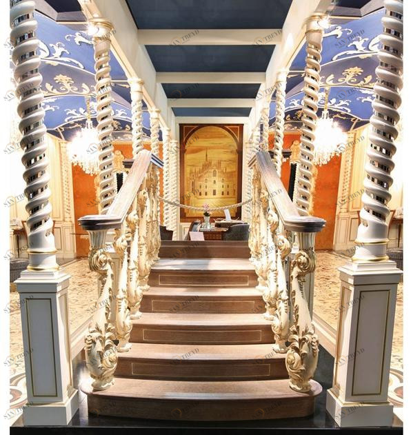 Arnaboldi Interiors Прямая деревянная открытая лестница sun-id-1455817