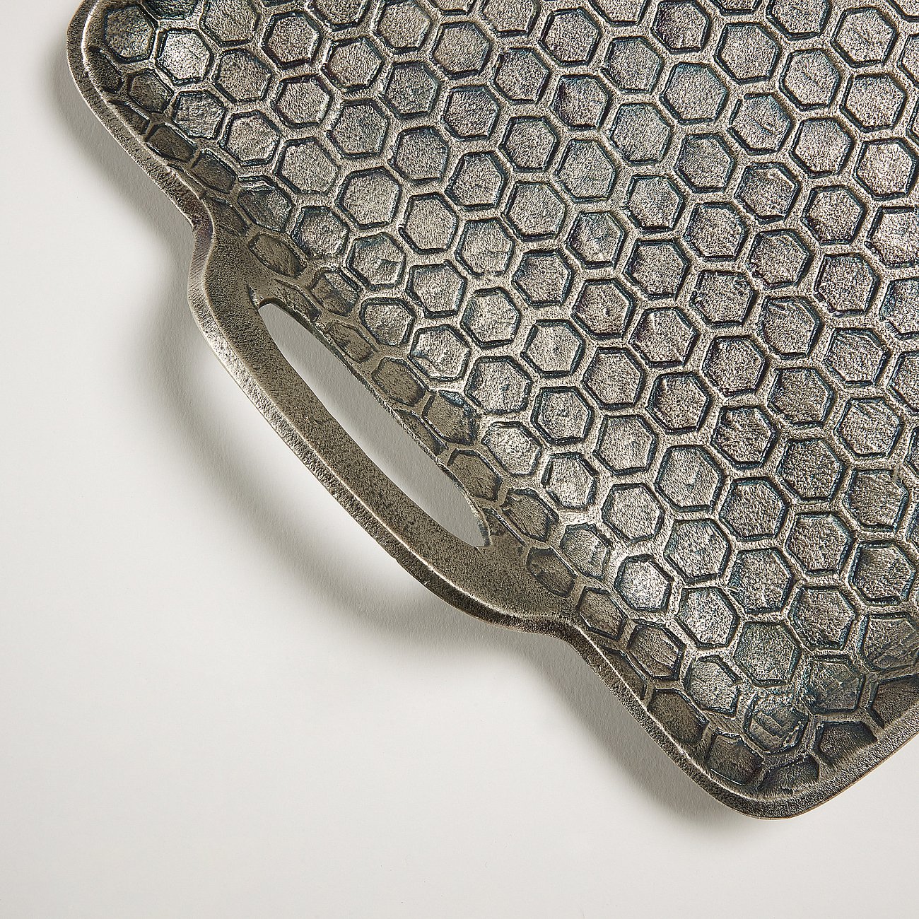 Поднос металлический серебро Linee от La Forma LA FORMA LINEE 00-3865230 Серебро - Вид №2