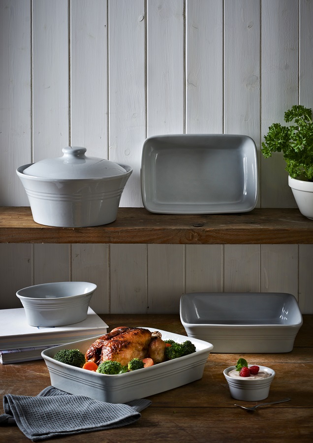 2001.500 Кастрюля керамическая classic kitchen, D25,5 см, 2,5 л, серая Mason Cash  - Вид №3