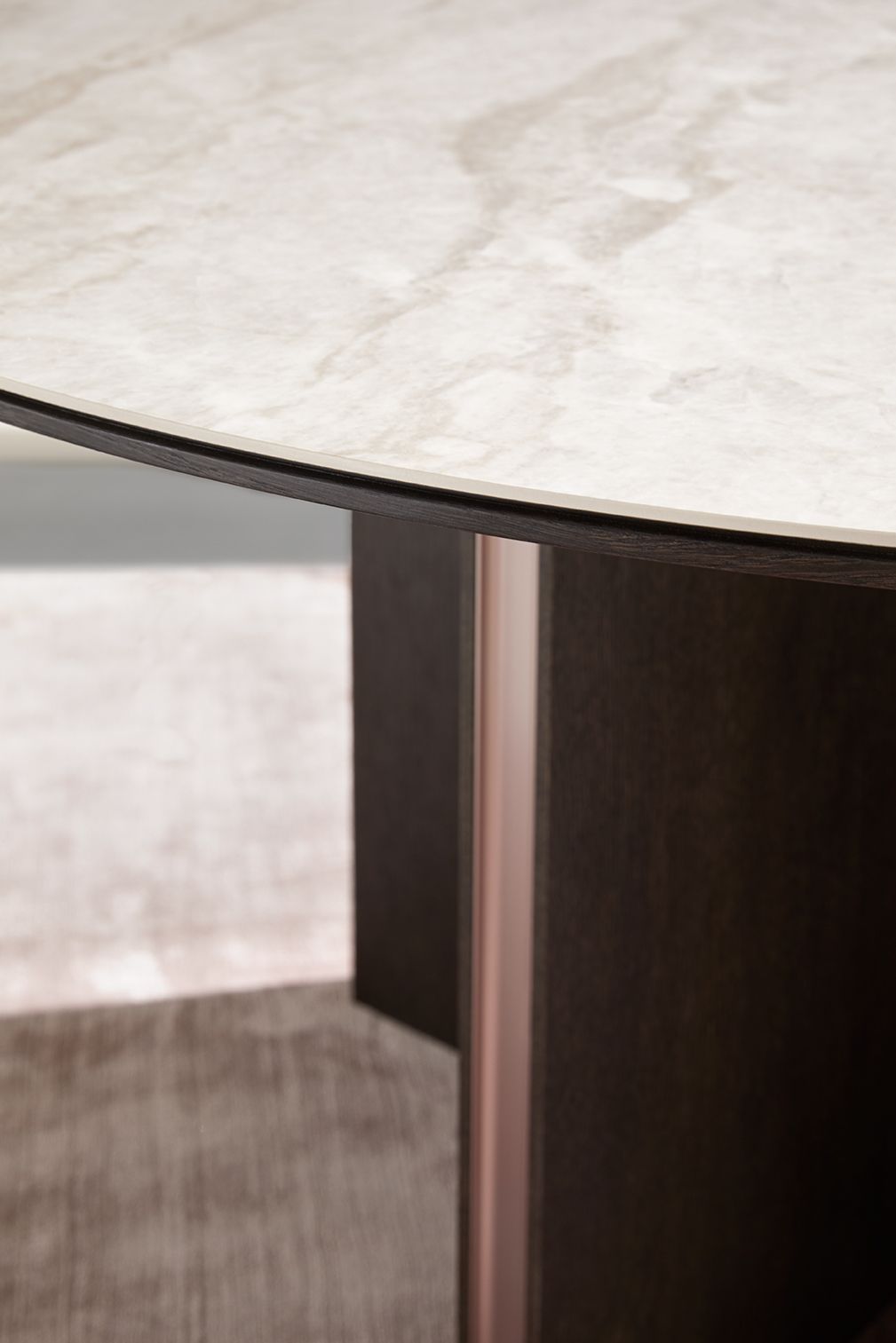 Круглый керамический обеденный стол Punt Стокгольм ARCH-00120952 - Вид №5