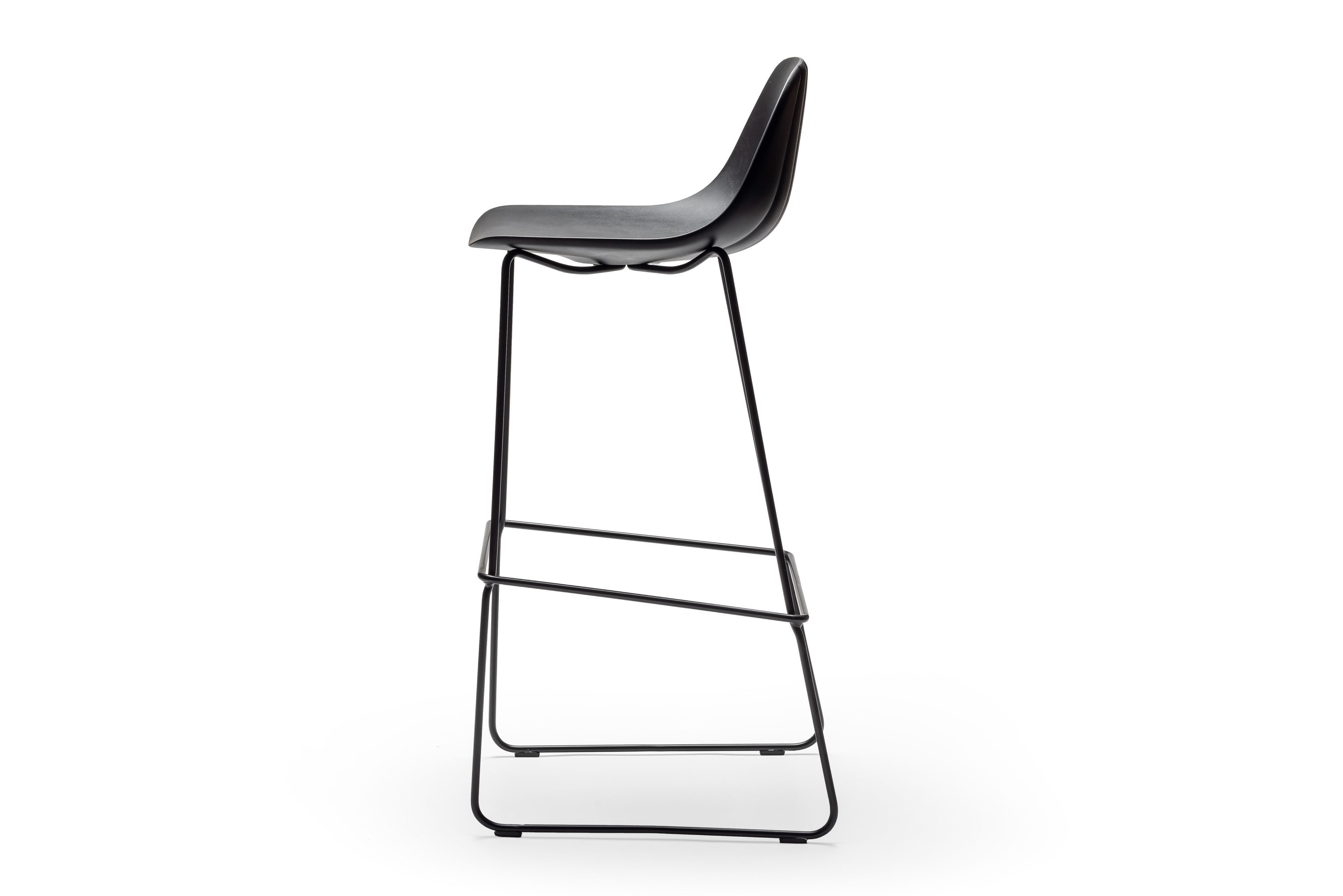 Полиуретановый высокий табурет с подставкой для ног CHAIRS & MORE Babah ARCH-00149713 - Вид №2