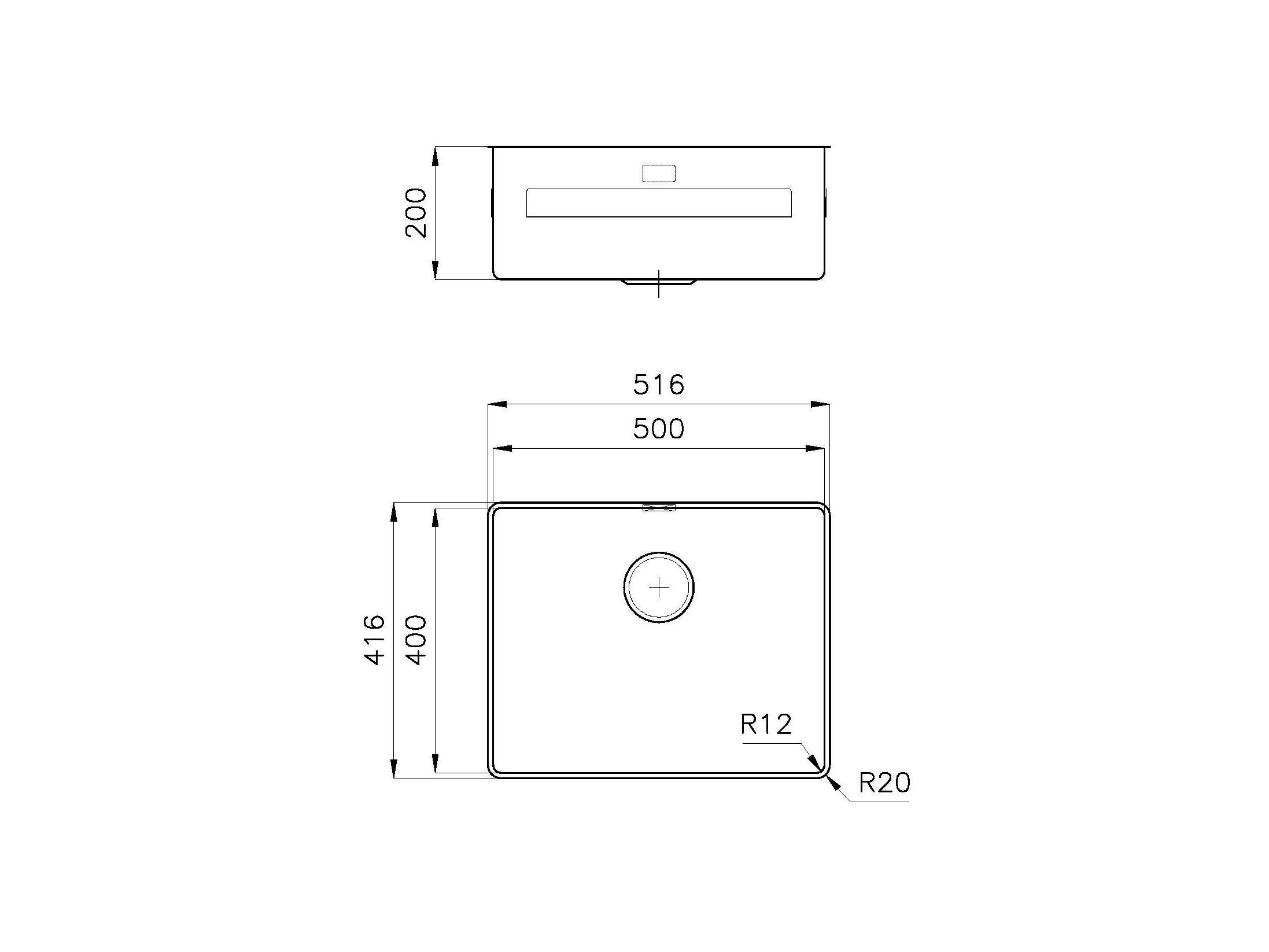 Раковина из нержавеющей стали Foster Phantom ARCH-00153331 - Вид №2