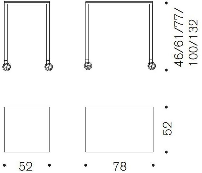 Desalto Стальная тележка для еды с ящиками Helsinki sun-id-1395591 - Вид №4