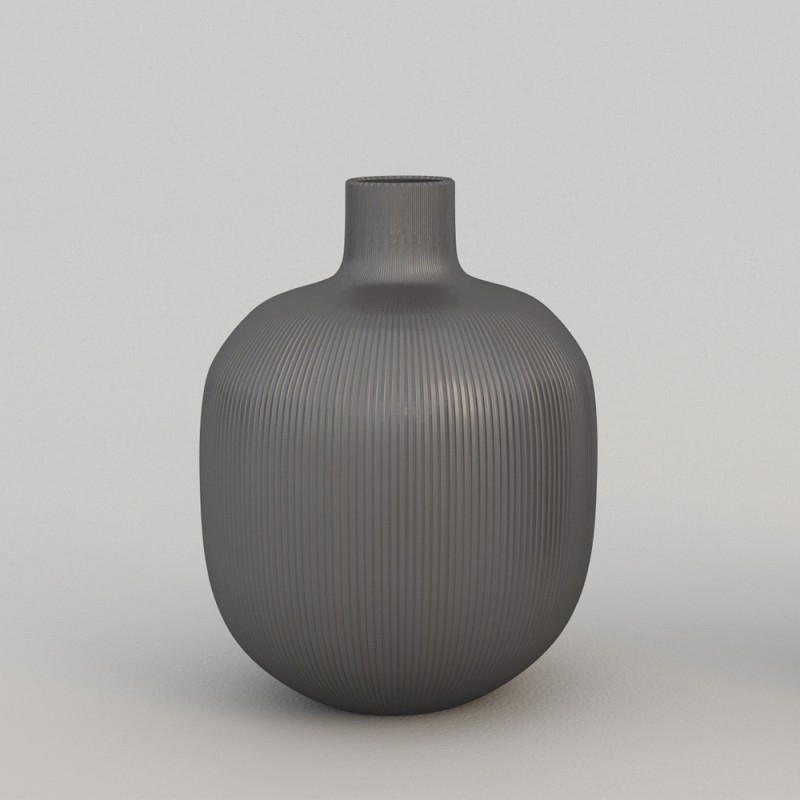 Q106/5RX32 Ребристые тоб и шикарные вазы Adriani e Rossi Медь  - Вид №13