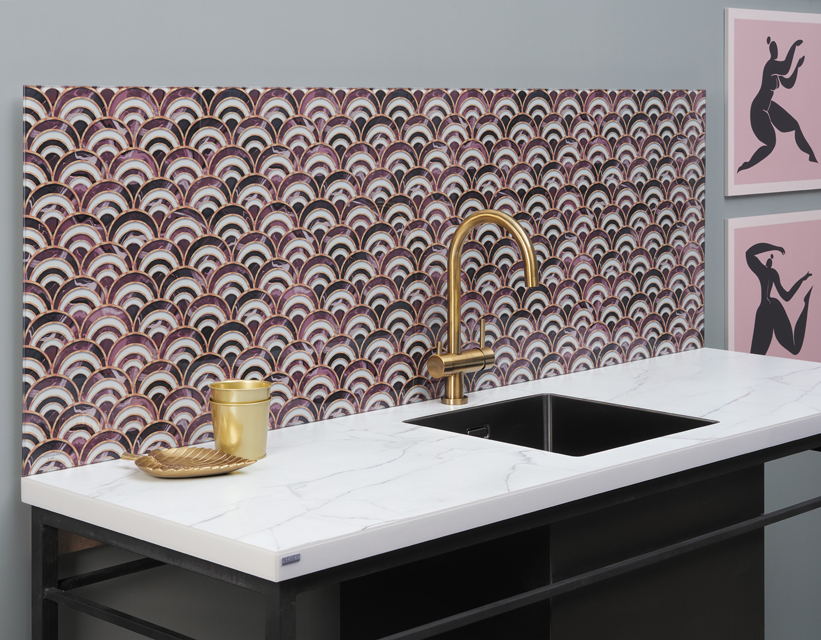 Стеновые панели - Карамэлла вино LIGRON LIST157 2263 - Вид №2