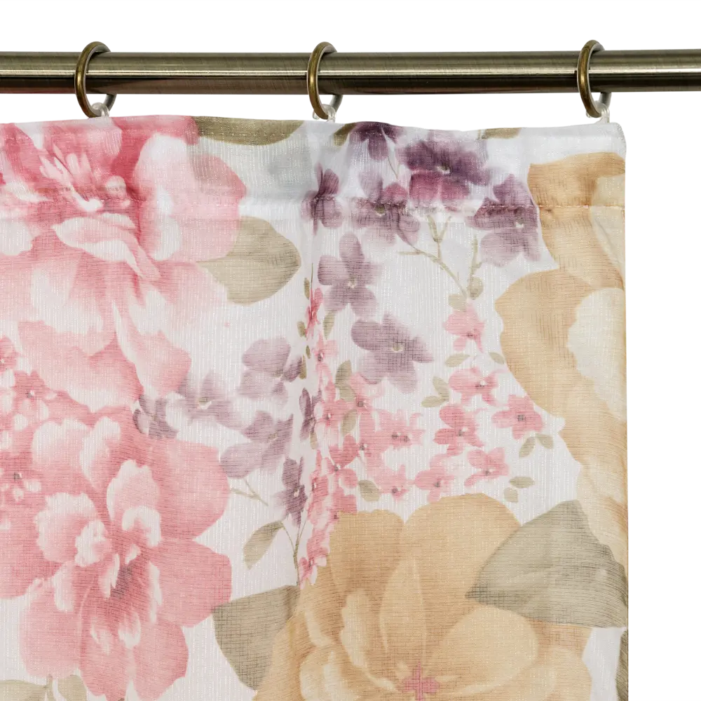 Тюль на ленте «Поляна», 300х270 см, цветы, цвет мультиколор ТОРГОВЫЙ ДОМ ТЕКСТИЛЬ STLM-2025357 - Вид №4