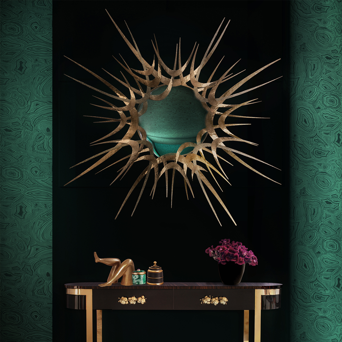 Зеркала Guilt Mirror Covethouse KOKET  - Вид №1