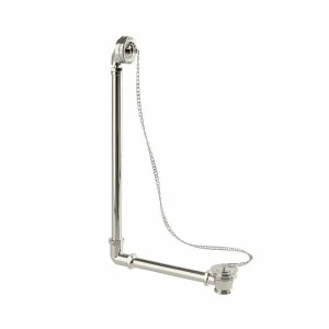 Универсальный слив-перелив с пробкой и цепочкой, НИКЕЛЬ Arcade Burlington ARCW4 NKL