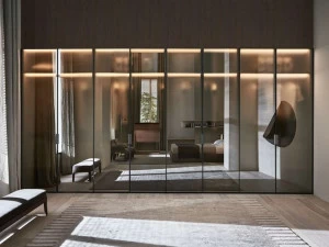 Molteni & C. Распашная стеклянная дверь для шкафов-купе Gliss