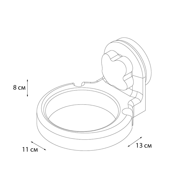 GR3403 Держатель фена Grampus Китай ПЛАСТИК - Вид №2