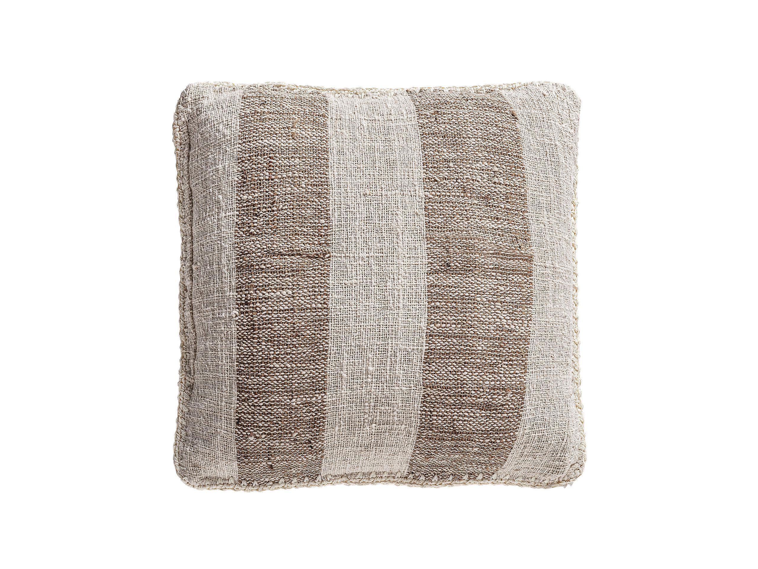 Хлопковая полосатая квадратная подушка Vical Home CLANCY ARCH-00124442