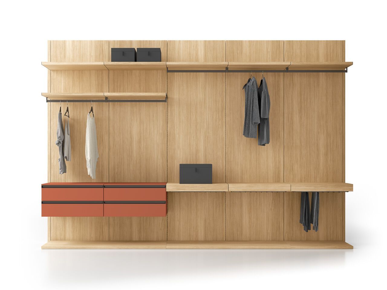Деревянная секционная гардеробная Santalucia Mobili KOBY ARCH-00074045 - Вид №2