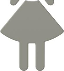 801.91.020 значок женщина HEWI Türzubehör  - Вид №1