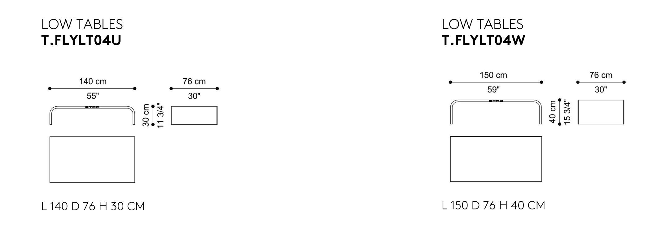 Деревянный штабелируемый прямоугольный журнальный столик ETRO Home Interiors Fly Over ARCH-00052756 - Вид №6