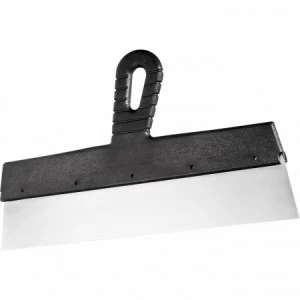 Шпатель фасадный из нержавеющей стали 600мм с пластмассовой ручкой СИБРТЕХ