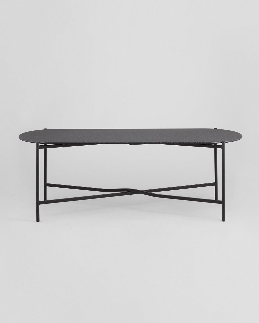 Журнальный столик стеклянный черный 120х40 см "Хименес" STOOL GROUP  00-3958820 Черный  - Вид №2