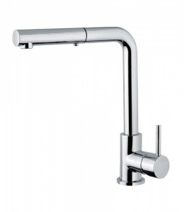 32481 / PR Смеситель для мойки с поворотным изливом, выдвижной ручной душ с двойной струей. Bongio Kitchen
