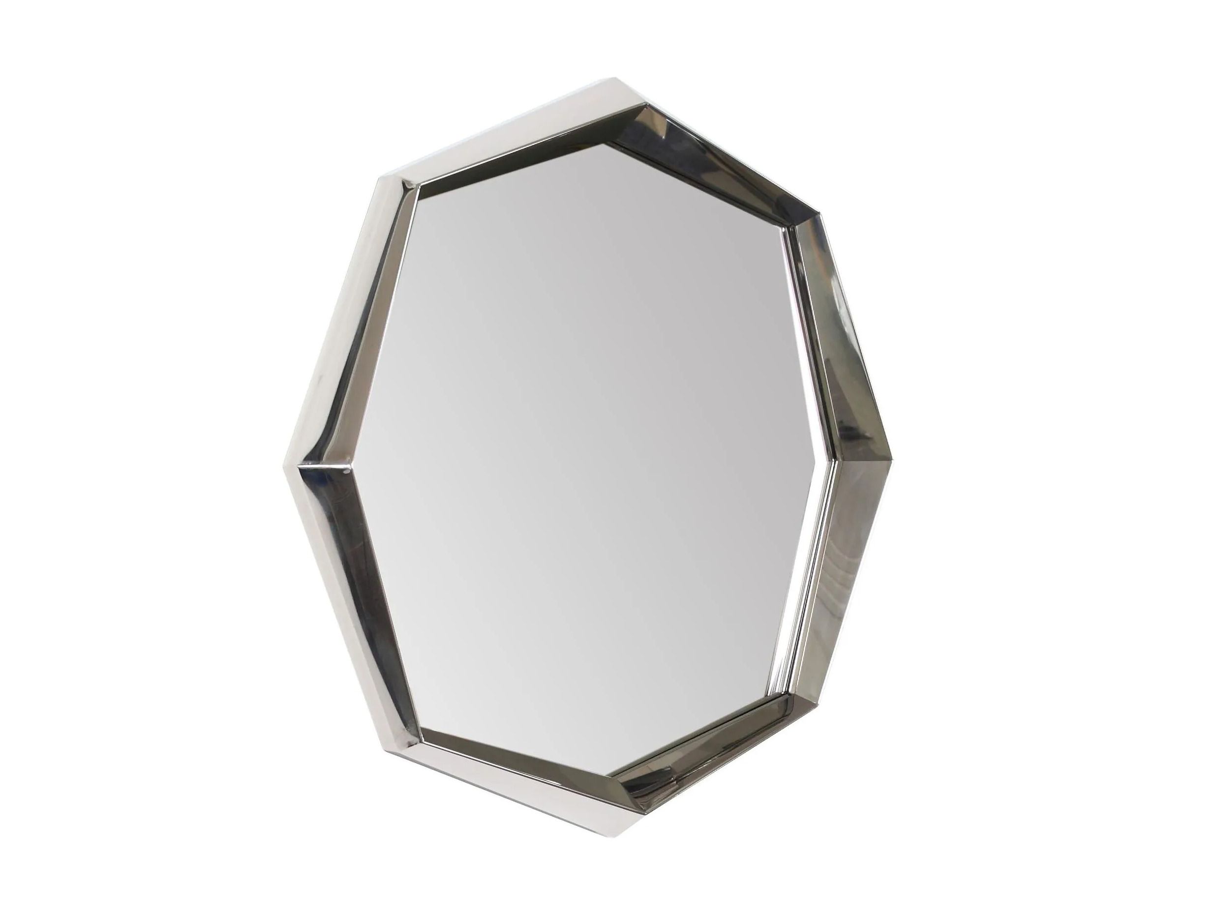 Настенное зеркало из нержавеющей стали и стекла с рамкой BIZZOTTO GURSKY ARCH-00135011