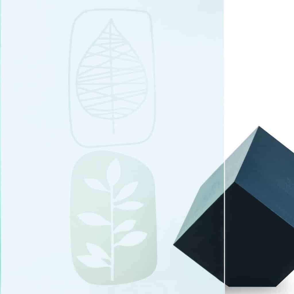 Все стеклянные раздвижные дверные панели с декором Eclisse панели для дверей ARCH-00064305 - Вид №8