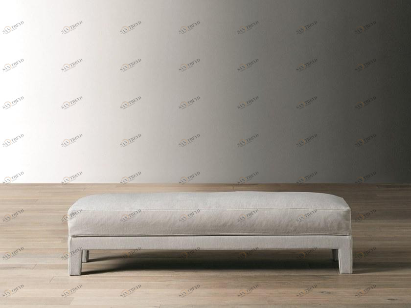 Meridiani Мягкая скамейка со съемным чехлом из ткани Forrest sun-id-1376482