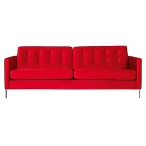 Диван Kalle, трехместный, красный