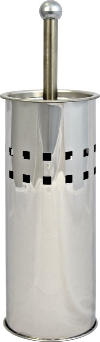 2522.060 Ершик туалетный напольный металлический нержав сталь 1090С Solinne Puff  - Вид №3
