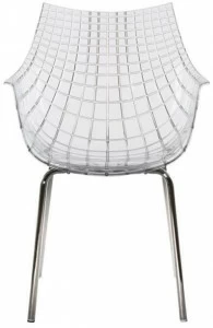 Driade Стул из поликарбоната на стальной основе Meridiana