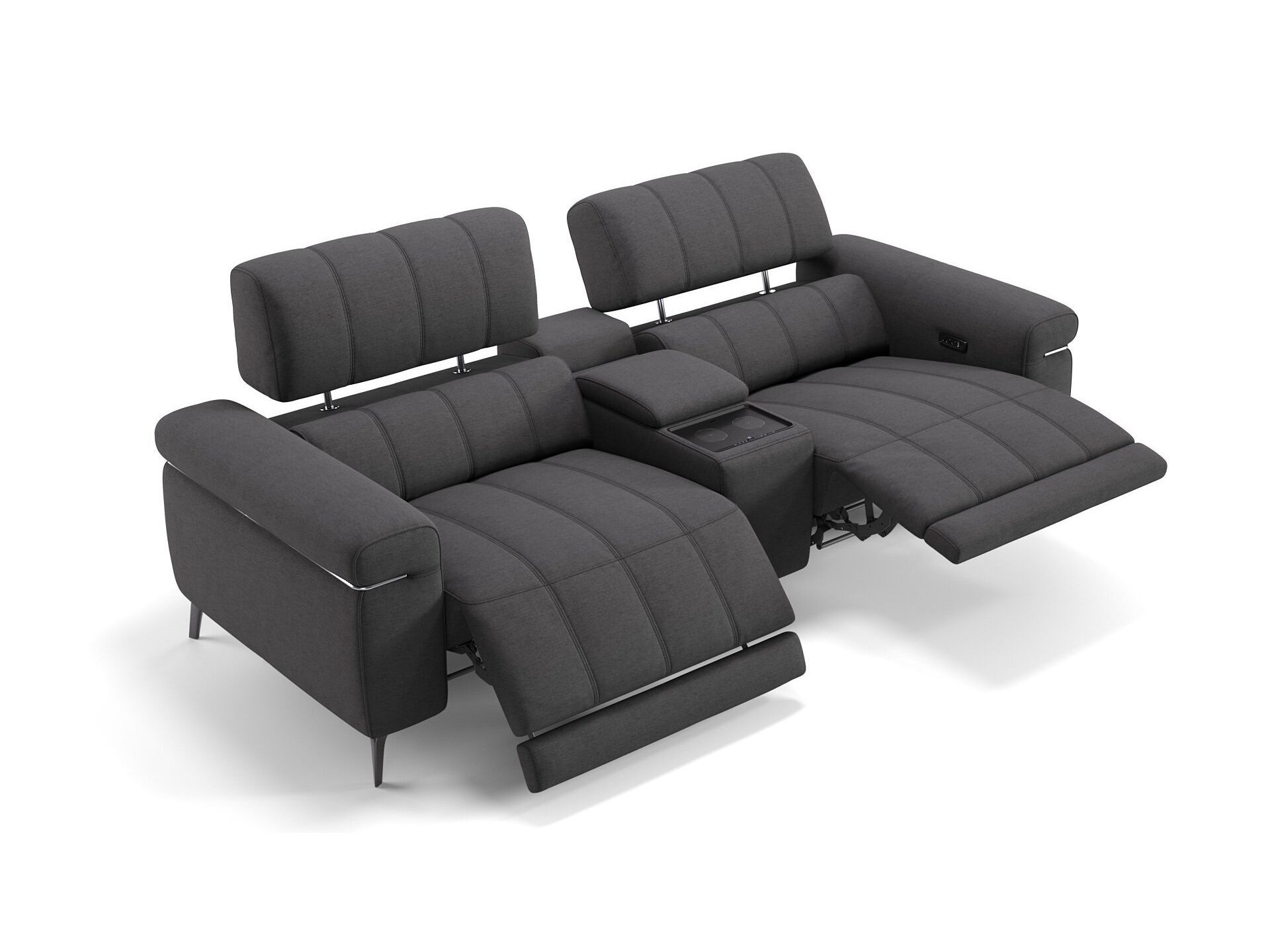 Домашний кинотеатр 2 местный тканевый диван Sofanella Soleto ARCH-00100592