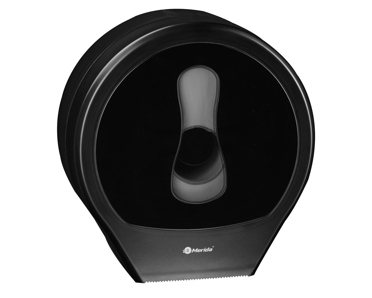 BEC101 Держатель рулона туалетной бумаги ONE, пластик АБС, черный Merida  - Вид №2