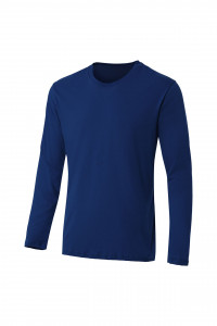 67987 Футболка с длинным рукавом темно-синяя  Спецодежда для продавцов  размер L