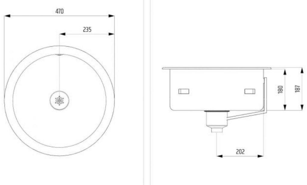 Мойка кухонная овальная Officine Gullo sun-id-1355249 - Вид №1
