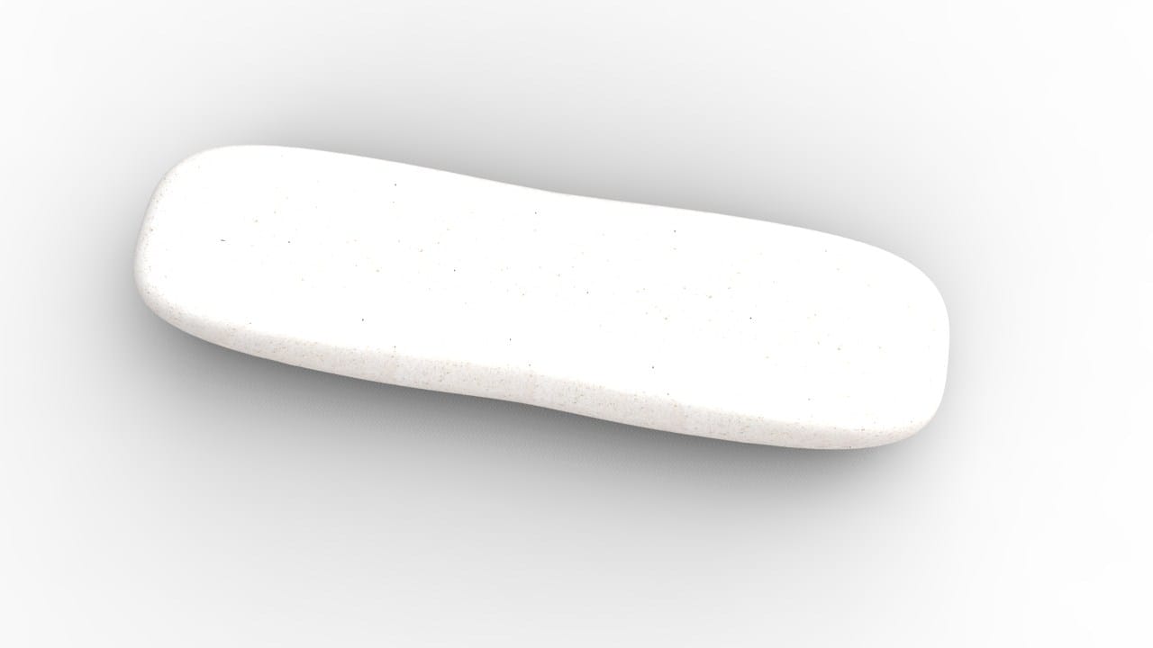 Реконструированная каменная скамья без спинки Viscio Urban Design волна ARCH-00036052 - Вид №6