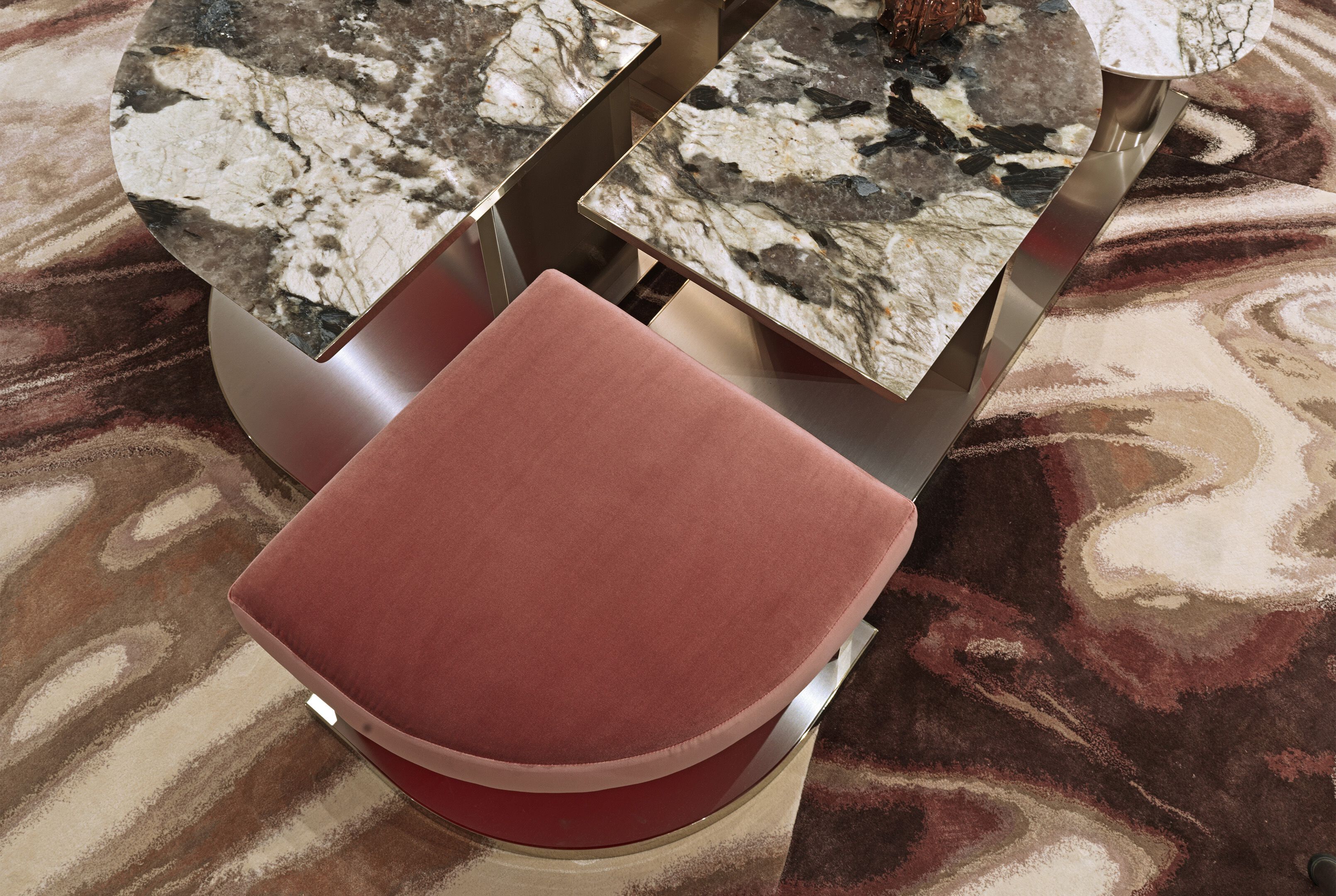 Металлический журнальный столик Visionnaire Nomad ARCH-00105628 - Вид №3