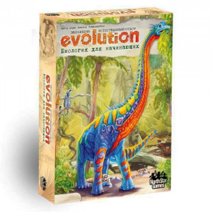 13-03-04 Игра настольная Эволюция.Биология для начинающих 19.5 х 27.6 х 6 см Пандора Бокс Студио