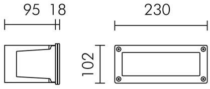 SIMES Настенная лестница из литого под давлением алюминия Brique sun-id-1376898 - Вид №12